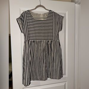 Striped Babydoll Dress